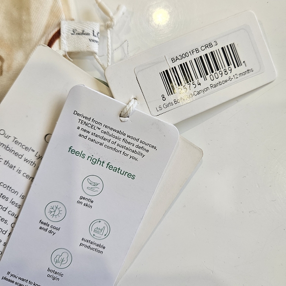 Cream Rainbow Kids One Piece - Picture 6 of 8